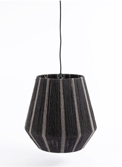 اشتري Alfio String Hanging Lamp, Dark Grey & Light Grey - 26x40 cm في الامارات