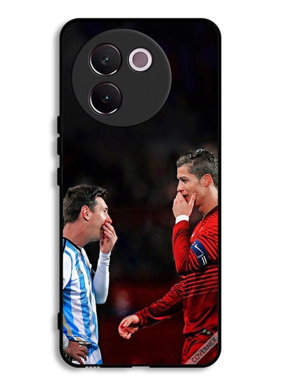 اشتري Vivo V30e 5G Protective Case Cover Ronaldo & Messi In One Frame في السعودية