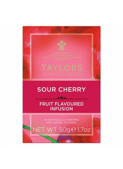 Buy Taylors Of Harrogate Sour Cherry Infusion, 20 Teabags in UAE