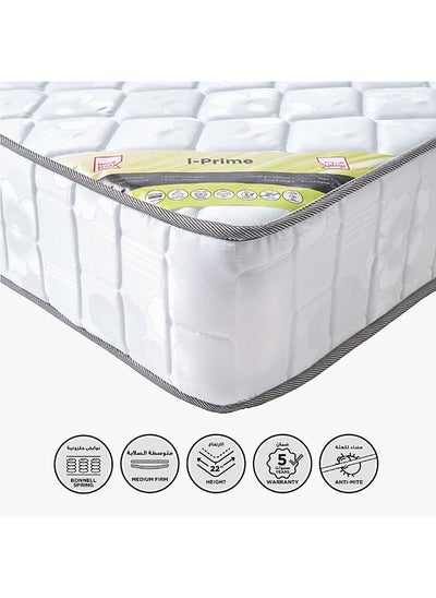 Buy i-Prime Bonnell Spring Mattress 200 x 22 x 160 cm in UAE