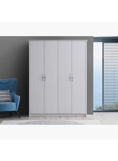 Buy Prime 4-Door Wardrobe 55x208x160cm in UAE