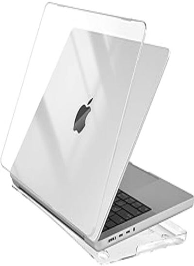 Buy EooCoo Case compatible for NEW Macbook Pro 14 inch M3 A2918 A2992 M2 A2779 M1 A2442 Pro/Max Chip with Touch ID, 2023-2021 Release, Plastic Hard Shell, Smooth Shiny Surface, Crystal Clear in Egypt