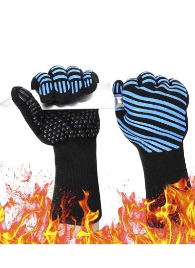 Buy Food Grade Kitchen Oven Extreme Heat Resistant Gloves in Saudi Arabia