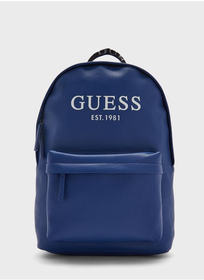 Buy Logo Detailed Backpack in UAE