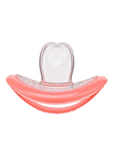 Buy Curaprox Baby Pacifier. Coral Pacifier with storage box, size 0; 3 to 7kg or 0-7 months, Pacifier, Soother, Coral, 1 pc. in UAE