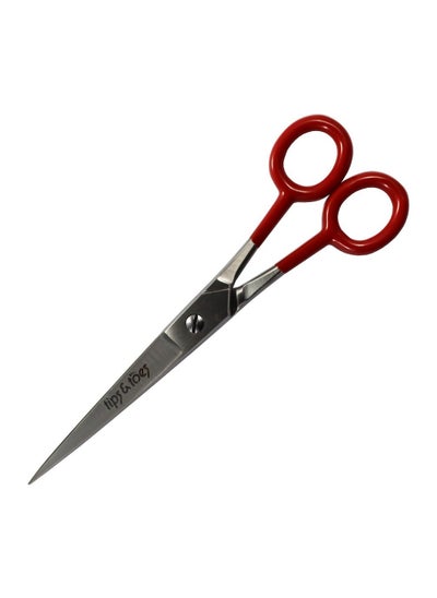 Buy Tips Toes Piece Barber Scissors pvc Grip, Stainless Steel 6.5 inch Professional Barber Scissors Hair Cutting Scissors for Men, Women Scissors for Hair Cutting in UAE