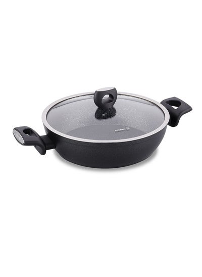 اشتري Nora Non-Stick Granite Low Casserole 26x6.3 cm / 3 lt في الامارات