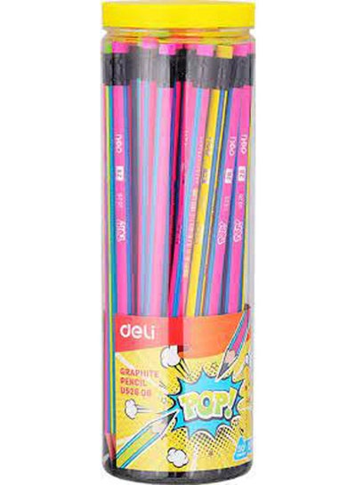 اشتري علبة 50 قلم جرافيت - تو بي مع ممحاة ملونة - مبراة مسبقاً في مصر