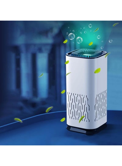 اشتري Air Ionizer Purify For Car Dashboard Bedroom Bathroom white في الامارات