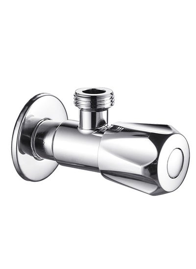 اشتري Sam Angle Valve Stainless Steel Compression Angle Shut Off Water Valve Valves And Drains Plumbing Fittings For Hose Bath Shower Arm Toilet Bidet Sprayer Faucet Chrome في الامارات