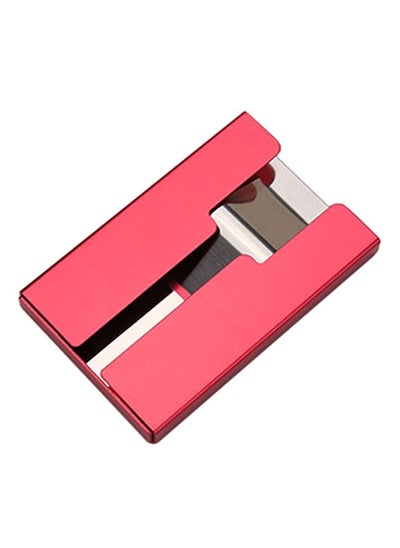 Buy Aluminum Card Case Red in UAE