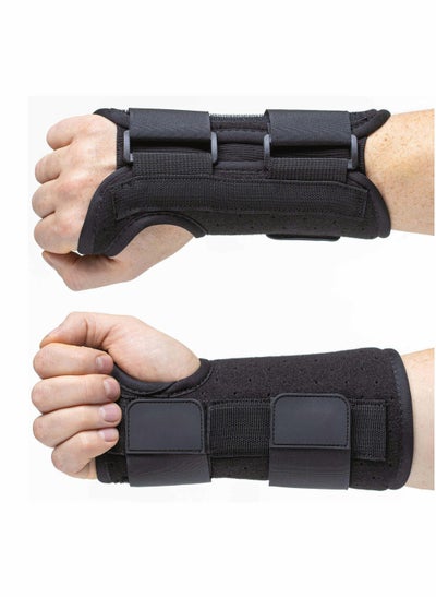 Buy Carpal Tunnel Wrist Brace Support, Breathable Wrist Support Brace Splint (Right, S/M) in Saudi Arabia