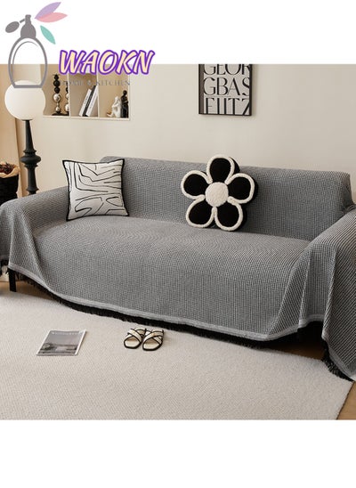 Buy Sofa Blankets and Throws Chenille Throws for Sofas Large Four Seasons Sofa Throws High Density Sofa Cover Sofa Protector Living Room Decoration Sofa Throw Blanket in Saudi Arabia