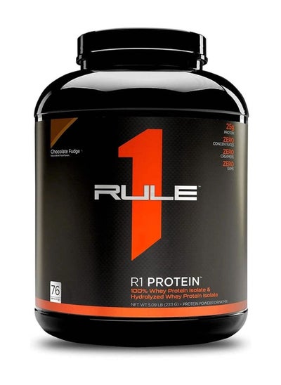 Buy Rule1 R1 Protein, Chocolate Fudge, 5 LB in UAE