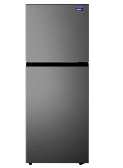 Buy Haas Double Door Refrigerator, 203L, Silver - HRK110SN in Saudi Arabia