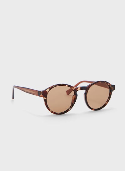 Buy Blonde Havana Round Sunglasses in UAE