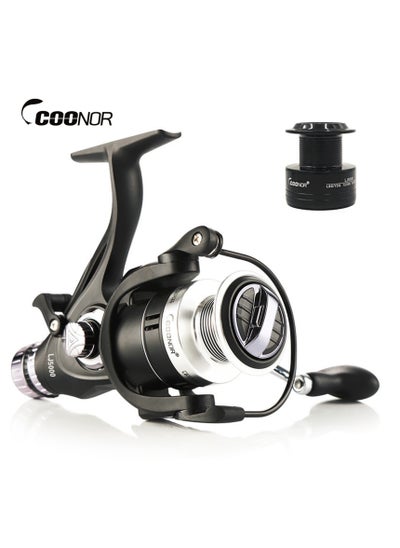 Buy 9+1 BB Fishing Reel Dual Brake System High Speed Spinning Reel with Dual Spool LJ3000 in UAE