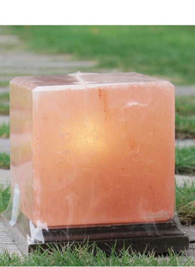 Buy Organic Secrets Himalayan Pink Salt Cube Lamp in UAE