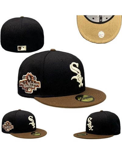 Buy Hip Hop Fashion Baseball League Adjustable Flat Tongue Baseball Hat in UAE