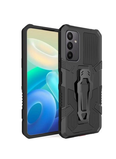 Buy Samsung A54 Case, Shockproof Hybrid Armor Heavy Duty Cover Case for Samsung A54 Black in UAE