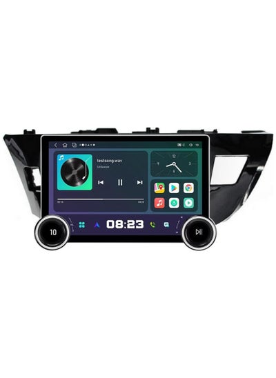 Buy Diamond 2K Screen For Toyota Corolla 2014 2015 2016 Car Stereo Built-in Bluetooth Head Unit DSP Wireless Carplay Android Auto AHD Camera Included 11.8 Inch Screen in UAE