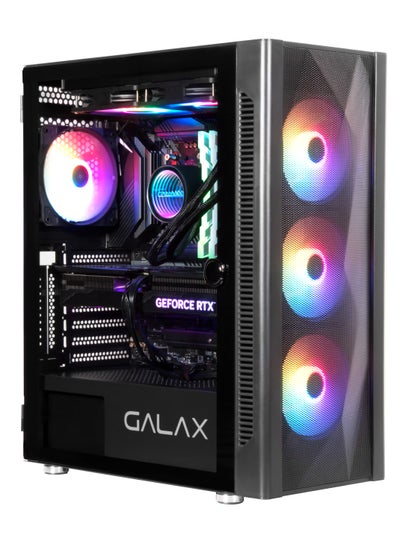 اشتري Gaming PC, Intel Core i5-12400F, RTX 4060, 16GB RAM, 1TB SSD,Liquid Cooler 240mm, 650 W PSU, Window 11 Pro, Black Case في الامارات