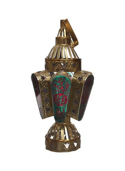 Buy Metal Ramadan Lantern - 30Cm - Multicolor - 2724739562162 in Egypt