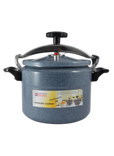 اشتري Ceramic Coating Aluminium Pressure Cooker with Induction Base - 24cm - 8 Liter Capacity - Grey في الامارات