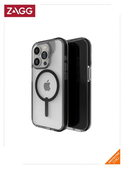 Buy Apple iPhone 15 Pro Case , ZAGG Cass - Santa Cruz Snap Series Magsafe Case - Black in UAE