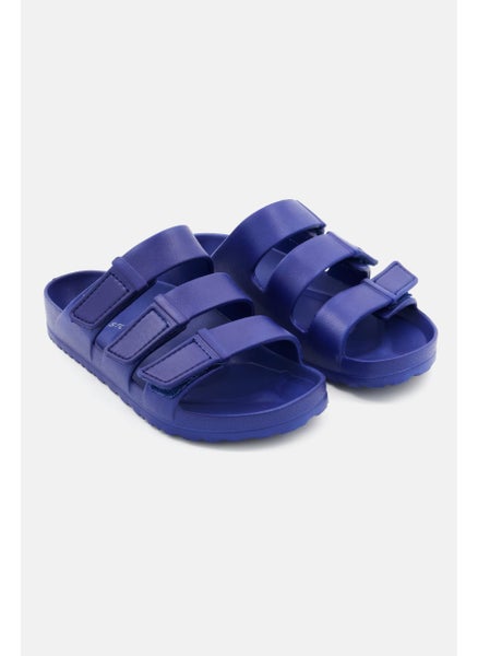 Buy Kids Boy Medium Slip On Slippers, Nave Blue in UAE