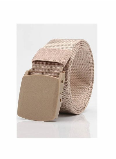 اشتري Automatic Nylon Men's Belt Beige في السعودية