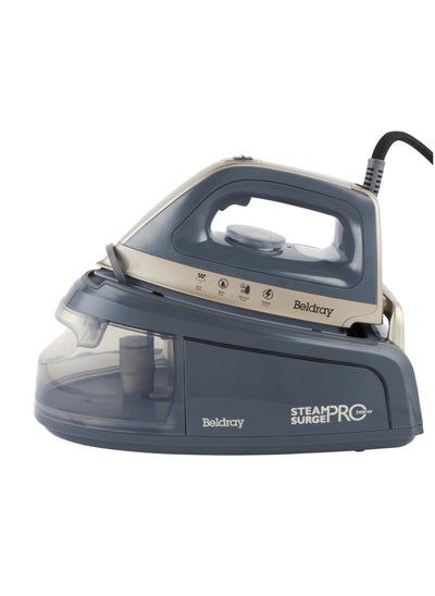 اشتري Beldray Steam Surge Pro: Powerful 2400W Titanium Iron for Glides smoothly across fabrics, Adjust steam output according to fabric في الامارات