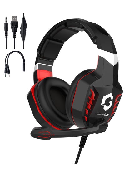 Buy GAMEON Nightfall Gaming Headset GOK901 Supportable for PS4 PS5 XBOX ONE PC and USB Connectivity in Saudi Arabia