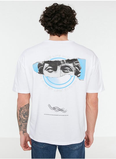 Buy Man T-Shirt White in Egypt