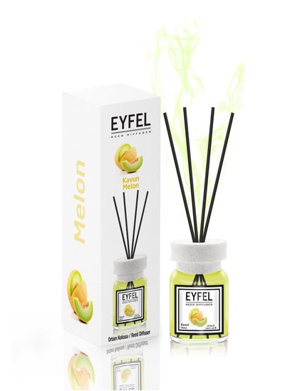 Buy Eyfel Reed Diffuser Melon Room Air Freshener 120ml in UAE