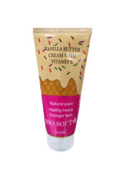 Buy BIO SOFT HAND & NAIL CREAM VANILLA & VIT E 100ML in Egypt