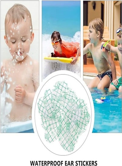 Buy Baby Waterproof Ear Stickers, Baby Waterproof Ear Protector, Newborn Ear Protection for Swimming Showering Surfing Snorkeling and Other Water Sports Kids Size（60 Pcs） in Saudi Arabia