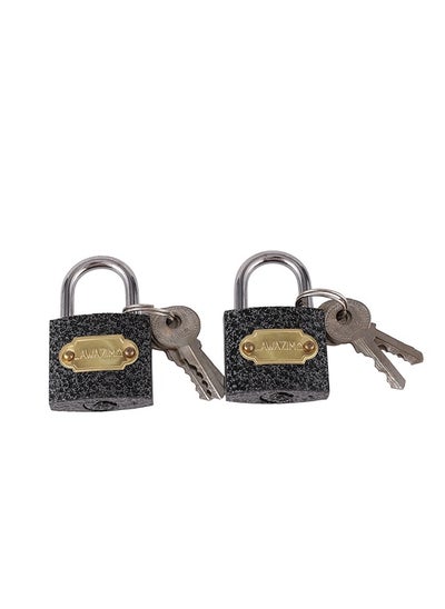 Buy 2-Piece Iron Padlock - 32mm in Saudi Arabia