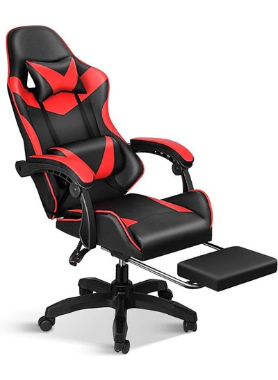 Buy Gaming Chair  Racing Style Office Chair Durable Leather Seat 360° Upto 120 Kg in Saudi Arabia