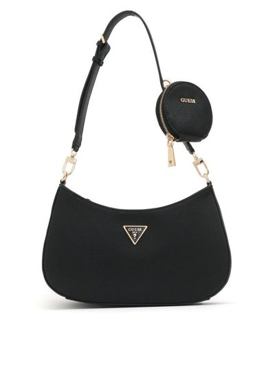 اشتري Ladies' Fashion Zipper Shoulder Bag Black في الامارات