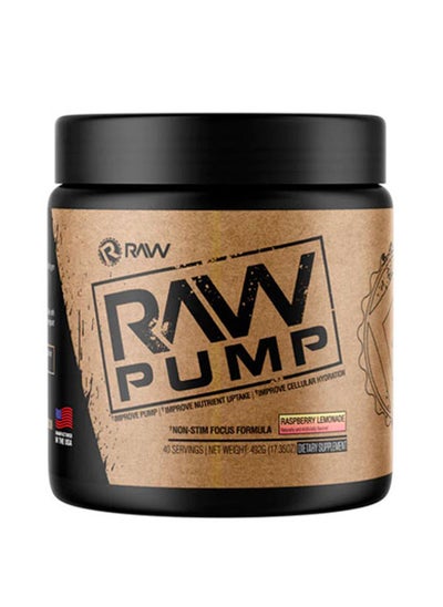 Buy Pump Powder 40 Servings-Raspberry Lemonade in UAE