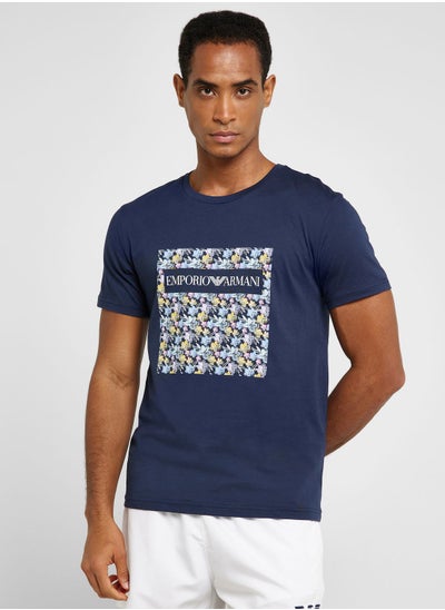 Buy Graphic Crew Neck T-Shirt in Saudi Arabia