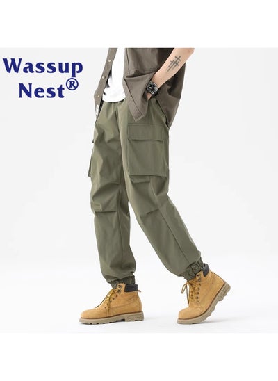 Buy New WASSUP NEST Fashion Straight Casual Pants in Saudi Arabia