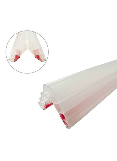 اشتري Childproof White L Corner Connecting Table PVC Anti-collision Edge Protection Strips For Kids في الامارات