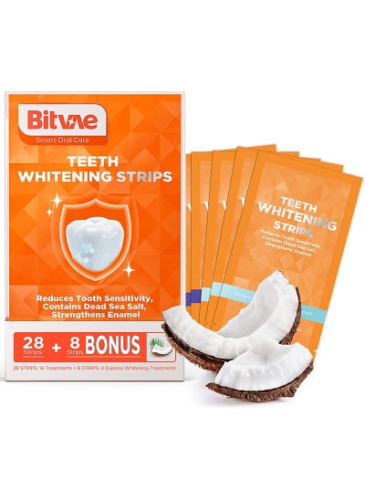 Buy Teeth Whitening Strip for Sensitive Teeth（Coconut） in Saudi Arabia