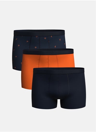 اشتري Standard Fit Cotton Flexible Men's Boxer 3-Piece في مصر