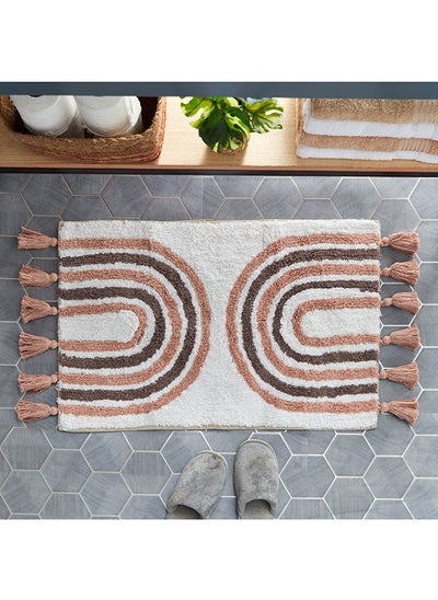 اشتري Milton Rustic Cotton Bath Mat 80 x 50 cm في الامارات