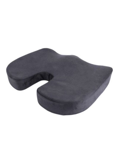 اشتري Orthopedic Coccyx Cushion For Comfortable Driving With Ergonomic Memory Foam Ideal For Office, Gaming Chair Seat Velvet في السعودية