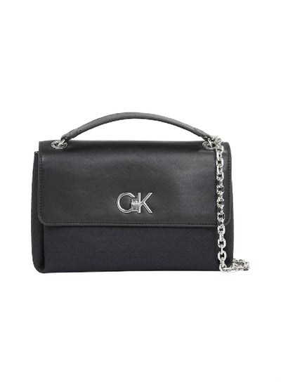 Buy Women's Shoulder Bag - Polyester, Black in UAE