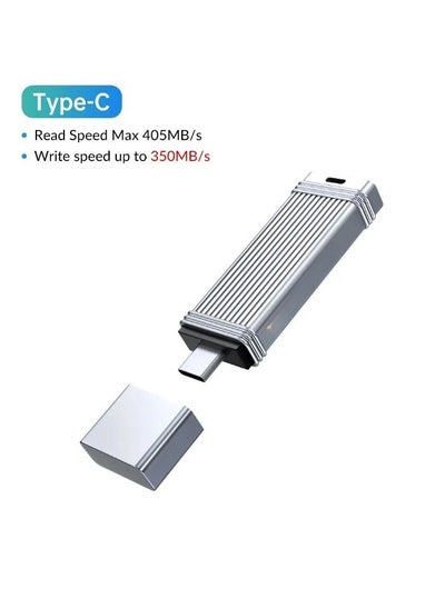 Buy Metal Flash Drive, Portable High Speed Metal USB Drive, Lightweight And Compact Data Storage Device, Fast Heat Dissipation Memory Stick U Disk Pen Drive, (1pc, Type C, 128GB) in Saudi Arabia